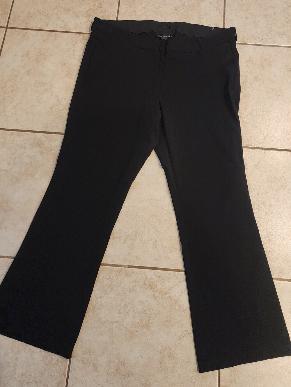 Womens Plus Size  Lane Bryant The Allie Black Dress Work Office Pants Size 24